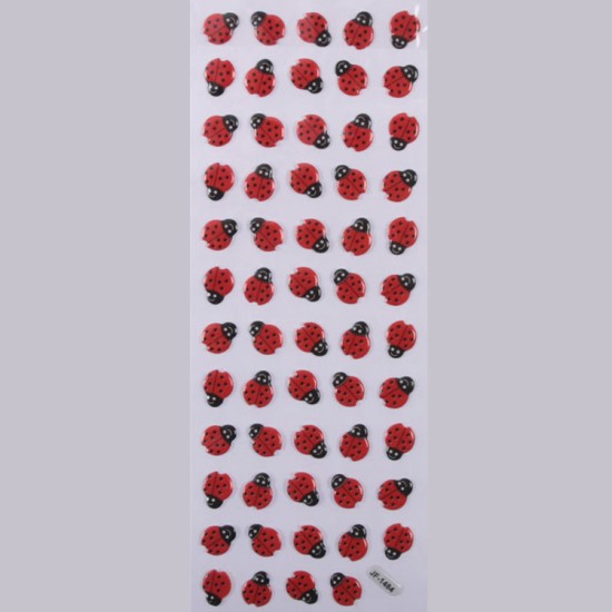 Marienkäfer Klein Face Sticker Aufkleber - JF1484 - Mytortenland